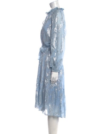 Kobi Halperin Silk Midi Length Dress