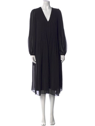 Kobi Halperin V-Neck Midi Length Dress