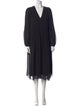 Kobi Halperin V-Neck Midi Length Dress