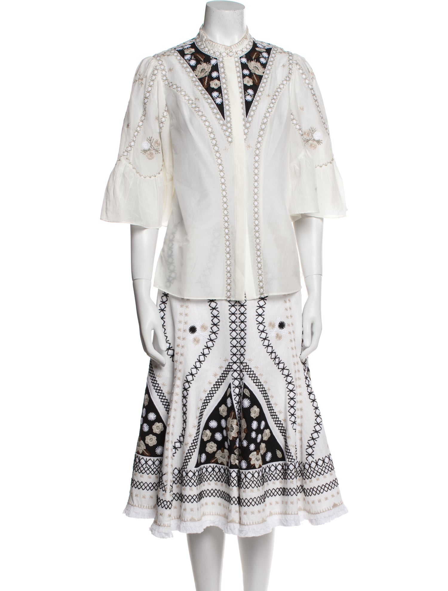 Kobi Halperin Printed Skirt Set