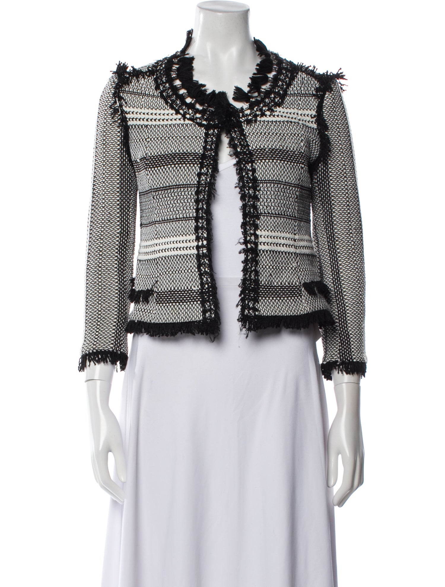 Kobi Halperin Tweed Pattern Evening Jacket