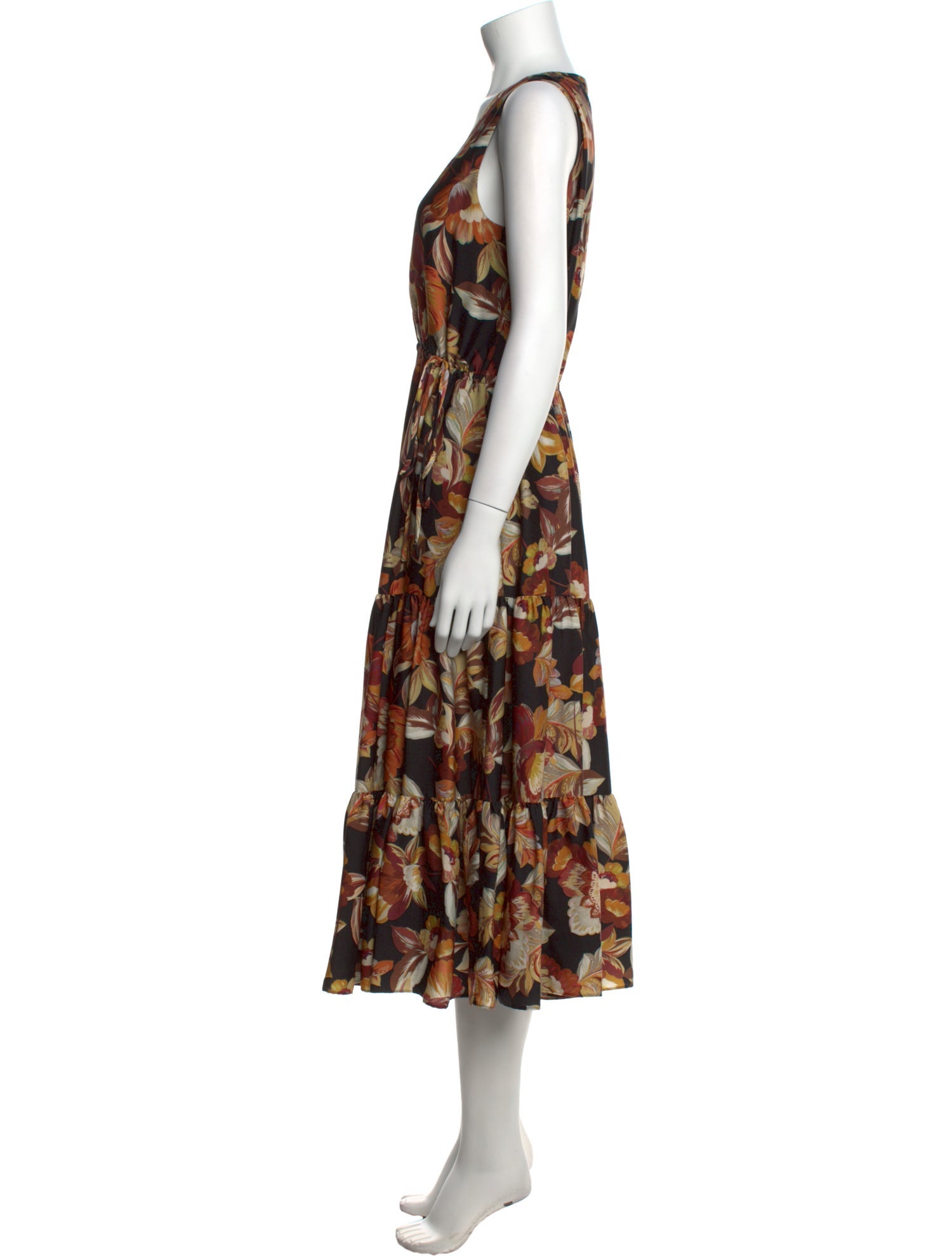 Kobi Halperin Floral Print Long Dress