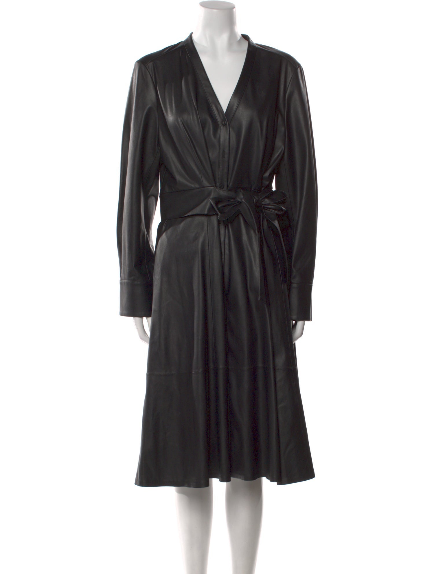 Kobi Halperin V-Neck Midi Length Dress