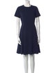 Kobi Halperin Crew Neck Knee-Length Dress