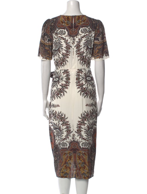 Kobi Halperin Printed Midi Length Dress