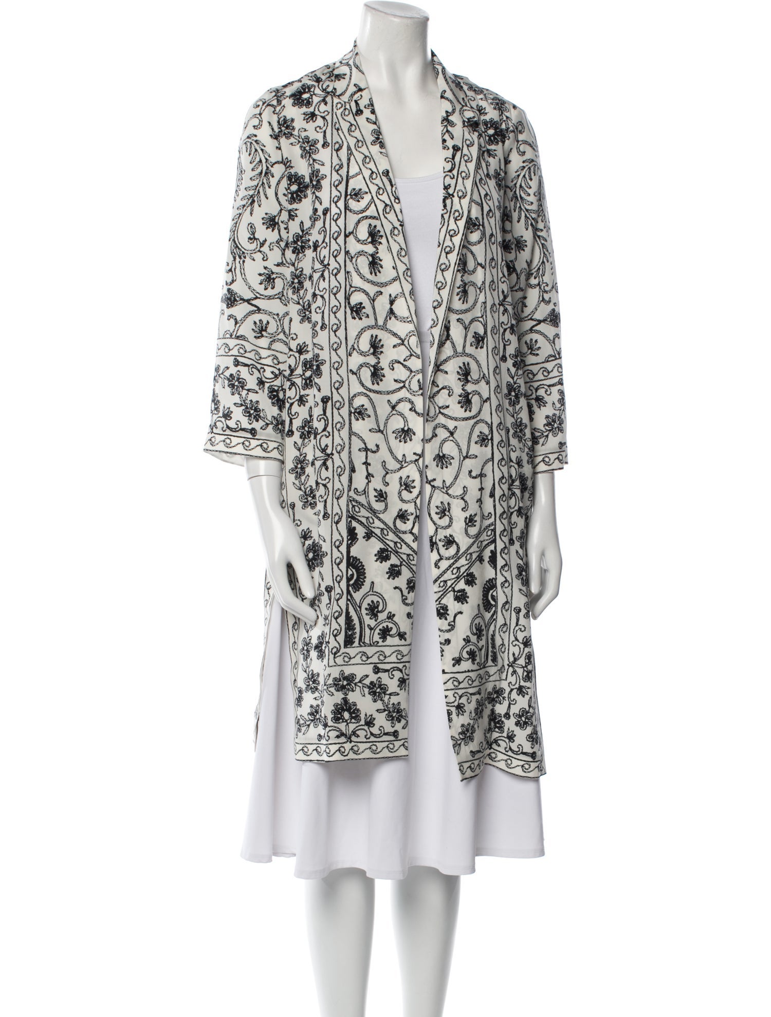 Kobi Halperin Silk Printed Evening Jacket