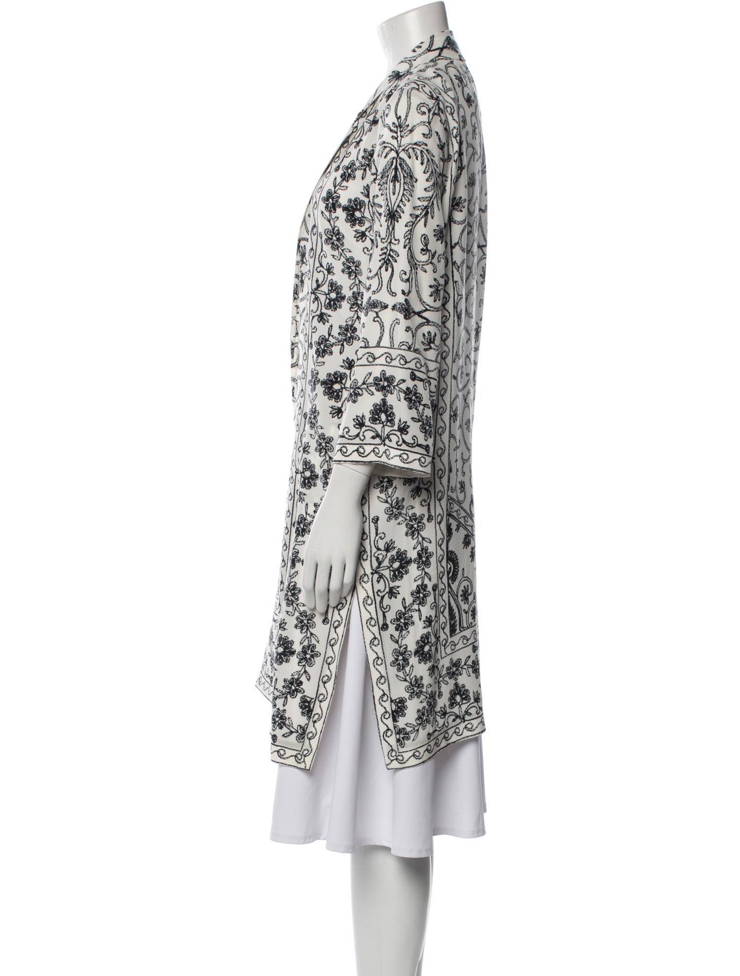 Kobi Halperin Silk Printed Evening Jacket