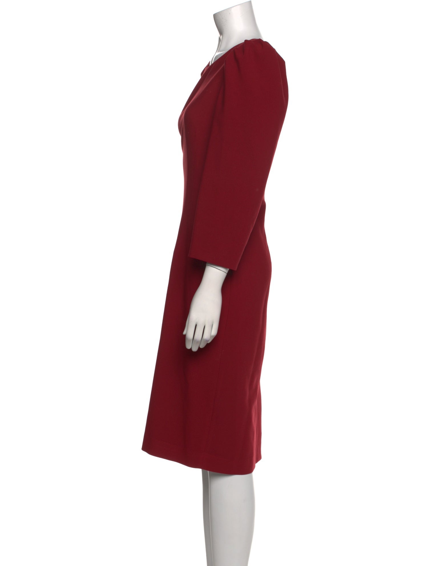 Kobi Halperin Crew Neck Midi Length Dress