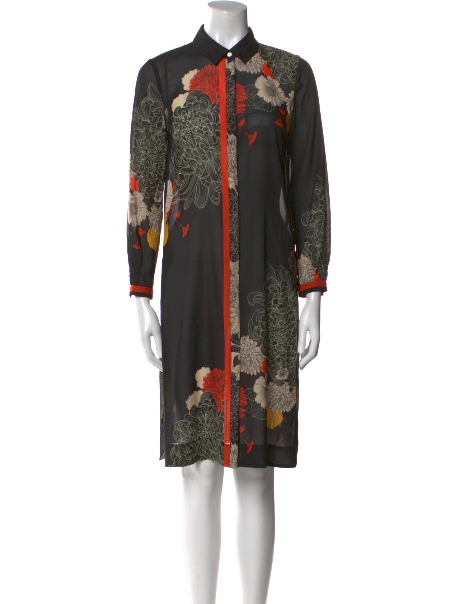 Kobi Halperin Silk Knee-Length Dress