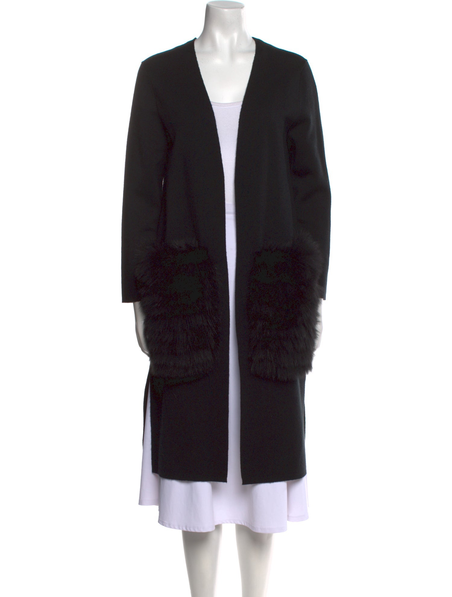 Kobi Halperin Wool Open Front Sweater