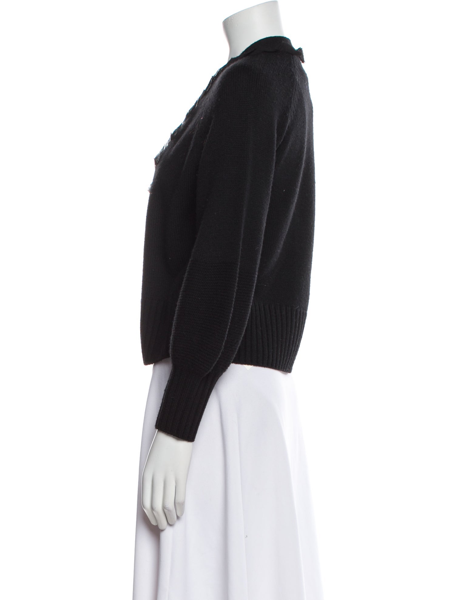 Kobi Halperin Wool Open Front Sweater