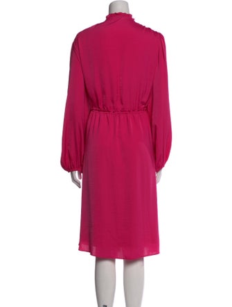 Kobi Halperin Tie Neck Mini Dress