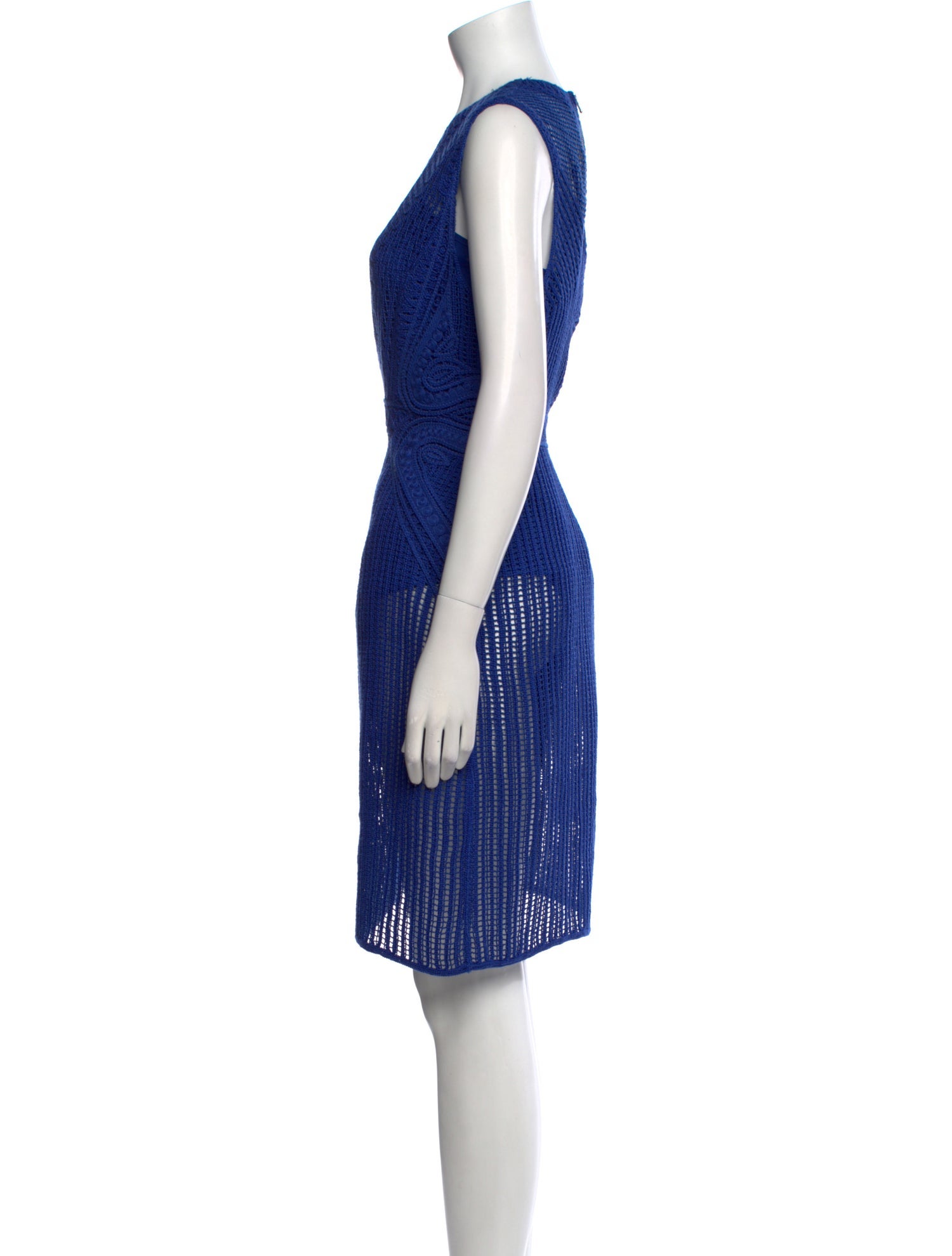 Kobi Halperin Striped Knee-Length Dress w/ Tags