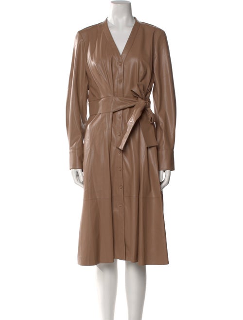 Kobi Halperin V-Neck Midi Length Dress