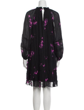 Kobi Halperin Floral Print Knee-Length Dress