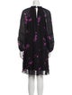 Kobi Halperin Floral Print Knee-Length Dress