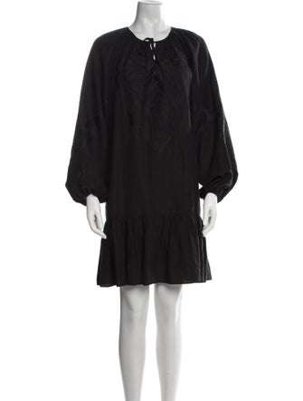 Kobi Halperin Scoop Neck Mini Dress