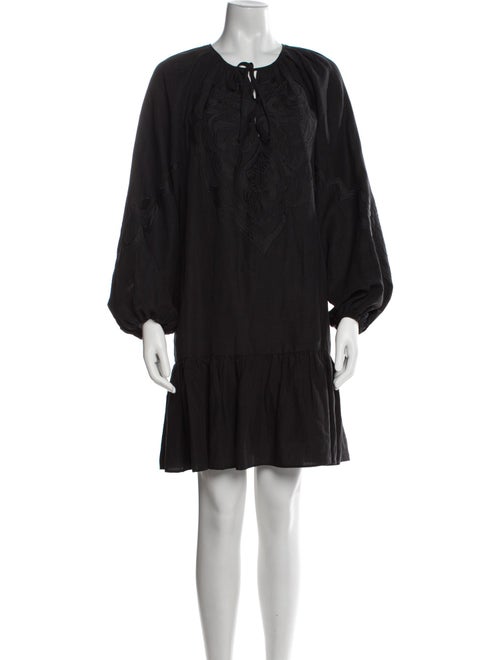 Kobi Halperin Scoop Neck Mini Dress