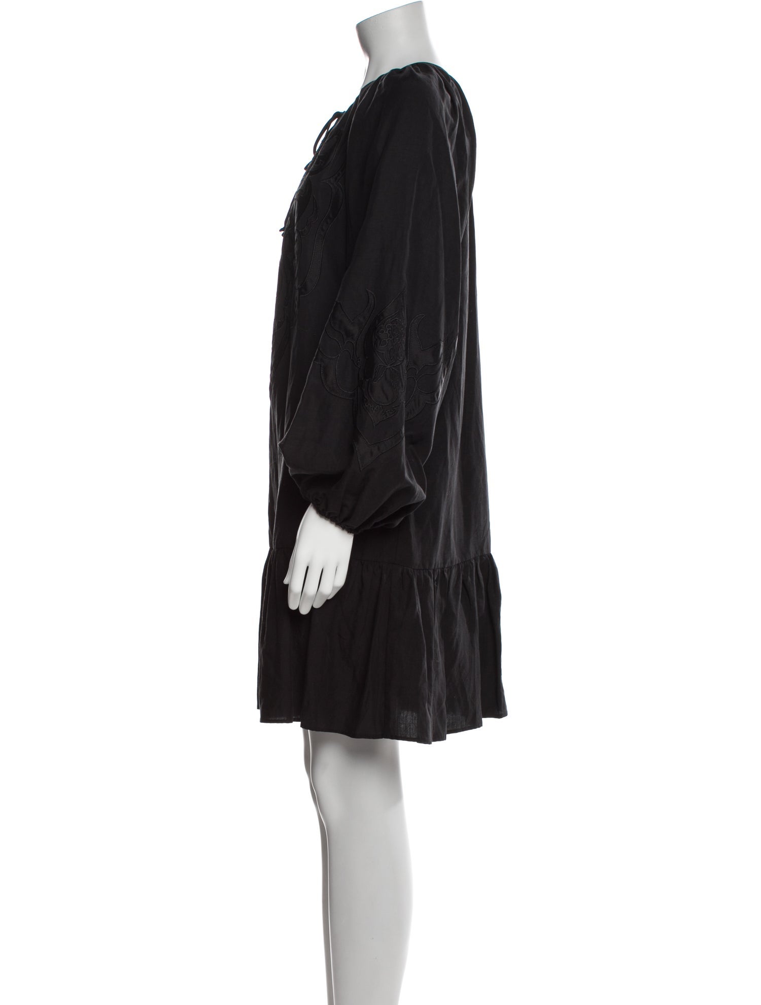 Kobi Halperin Scoop Neck Mini Dress