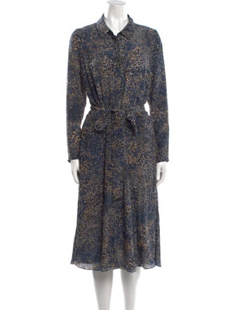 Kobi Halperin Silk Midi Length Dress