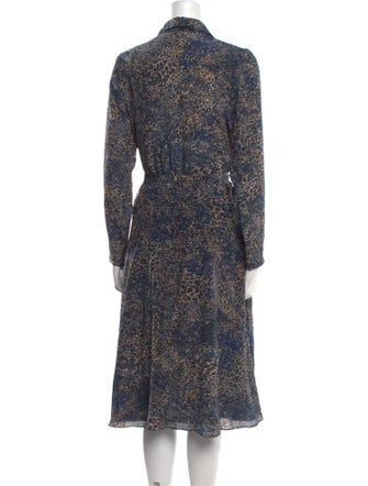 Kobi Halperin Silk Midi Length Dress