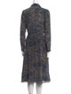 Kobi Halperin Silk Midi Length Dress