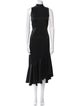 Kobi Halperin Mock Neck Long Dress
