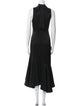 Kobi Halperin Mock Neck Long Dress
