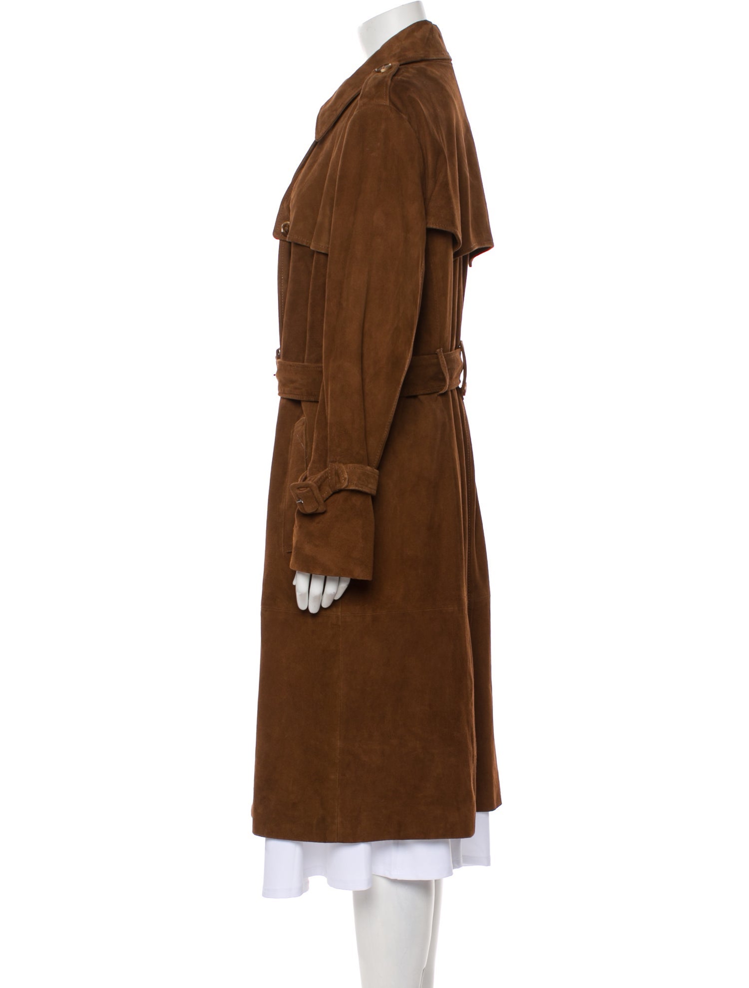 Kobi Halperin Goat Leather Trench Coat