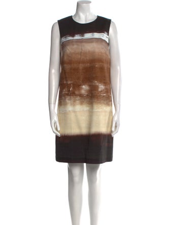 Kobi Halperin Tie-Dye Print Knee-Length Dress