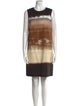 Kobi Halperin Tie-Dye Print Knee-Length Dress