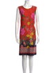 Kobi Halperin Printed Knee-Length Dress