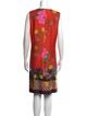 Kobi Halperin Printed Knee-Length Dress