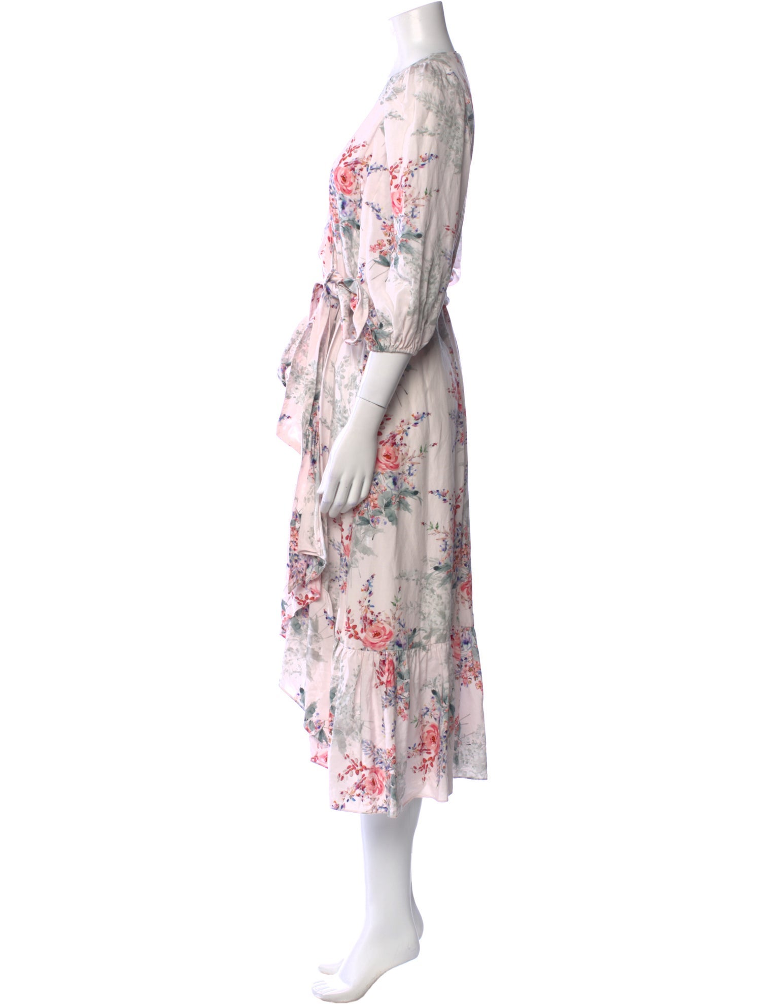 Kobi Halperin Floral Print Long Dress