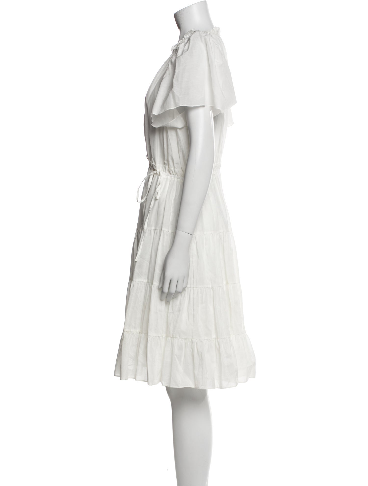 Kobi Halperin V-Neck Knee-Length Dress