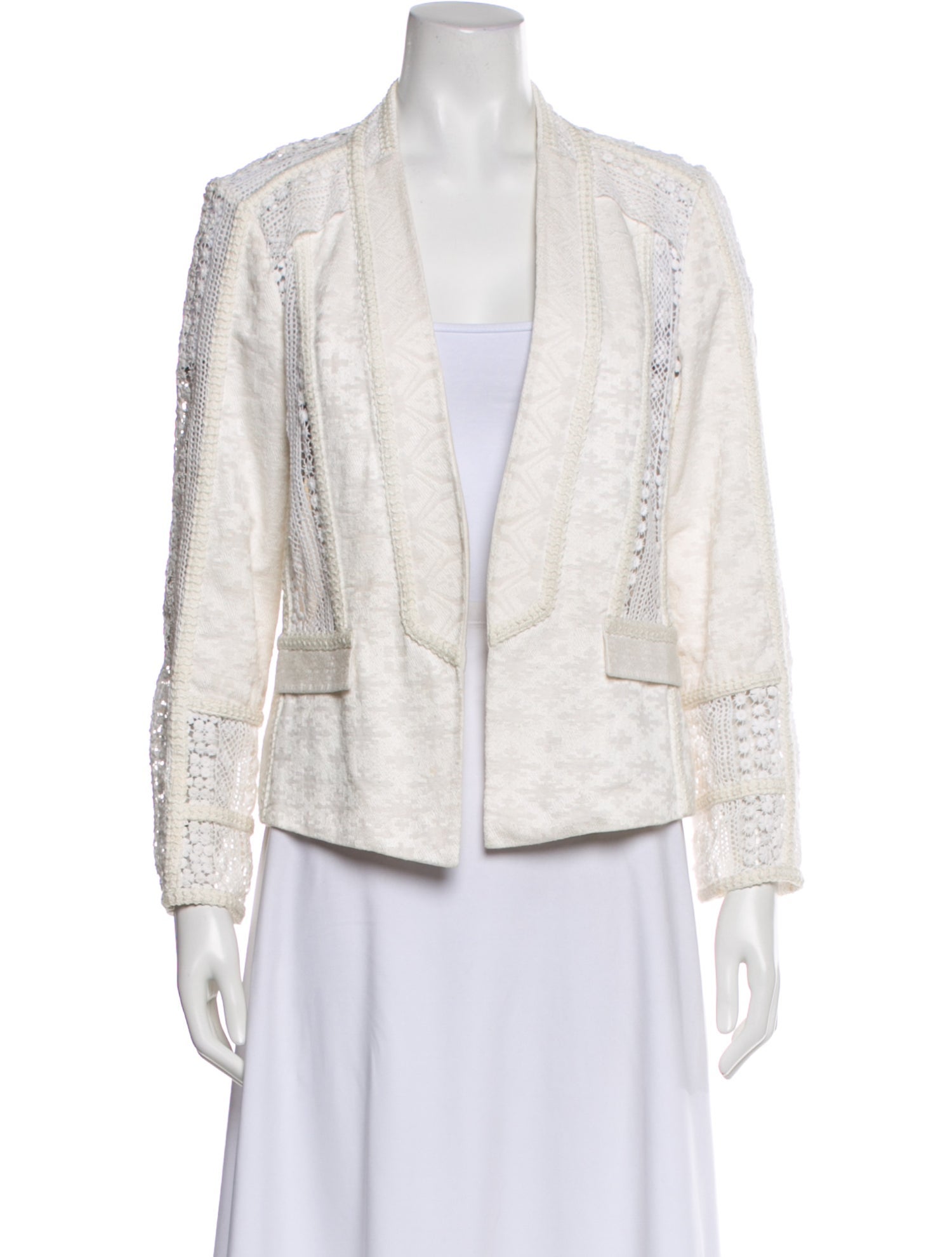 Kobi Halperin Linen Printed Blazer