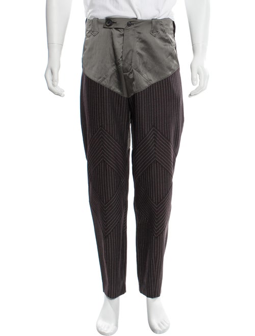 Kiko Kostadinov Virgin Wool Pinstripe Pants w/ Tag