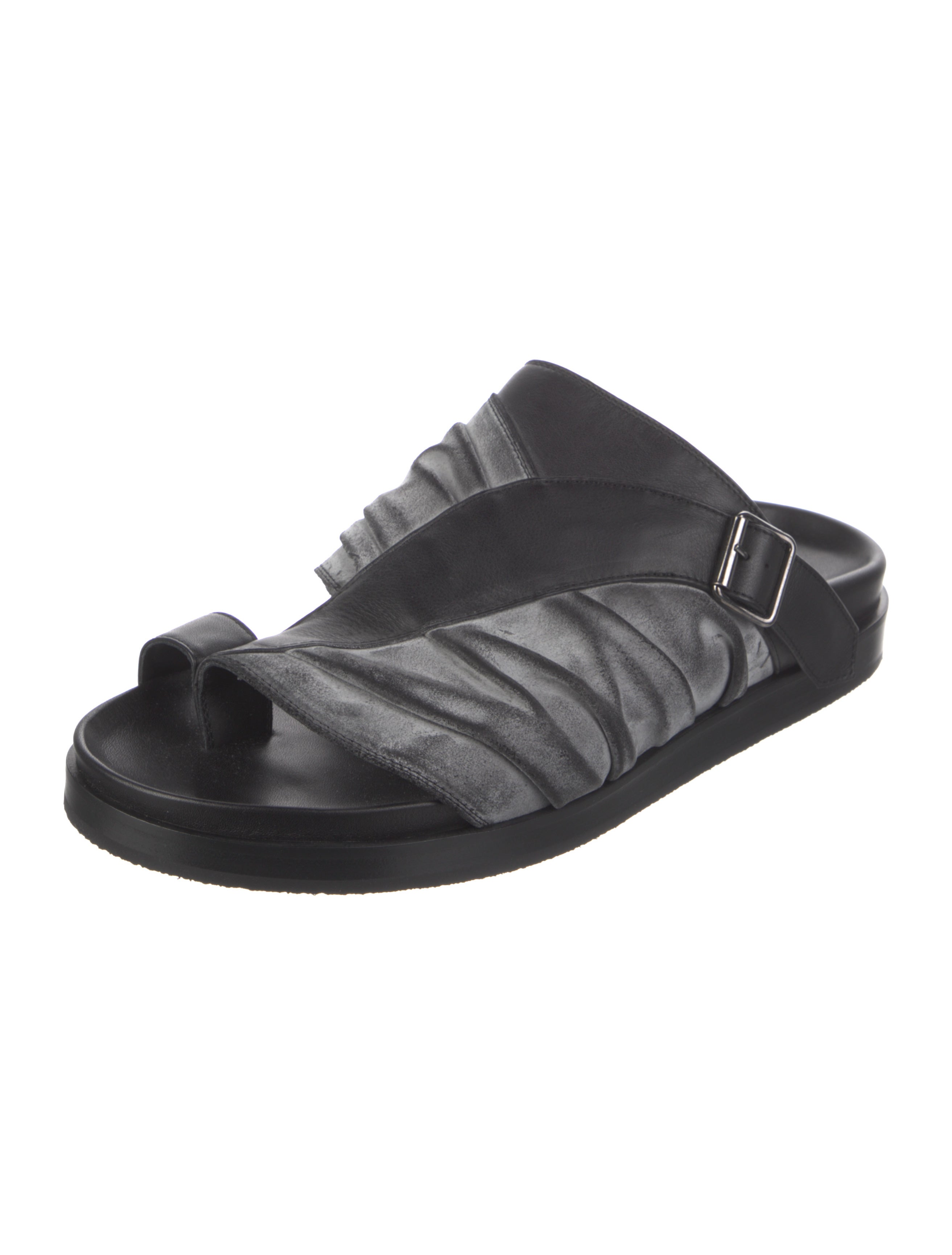Kiko Kostadinov 2022 Valakas Slides - Black Sandals, Shoes