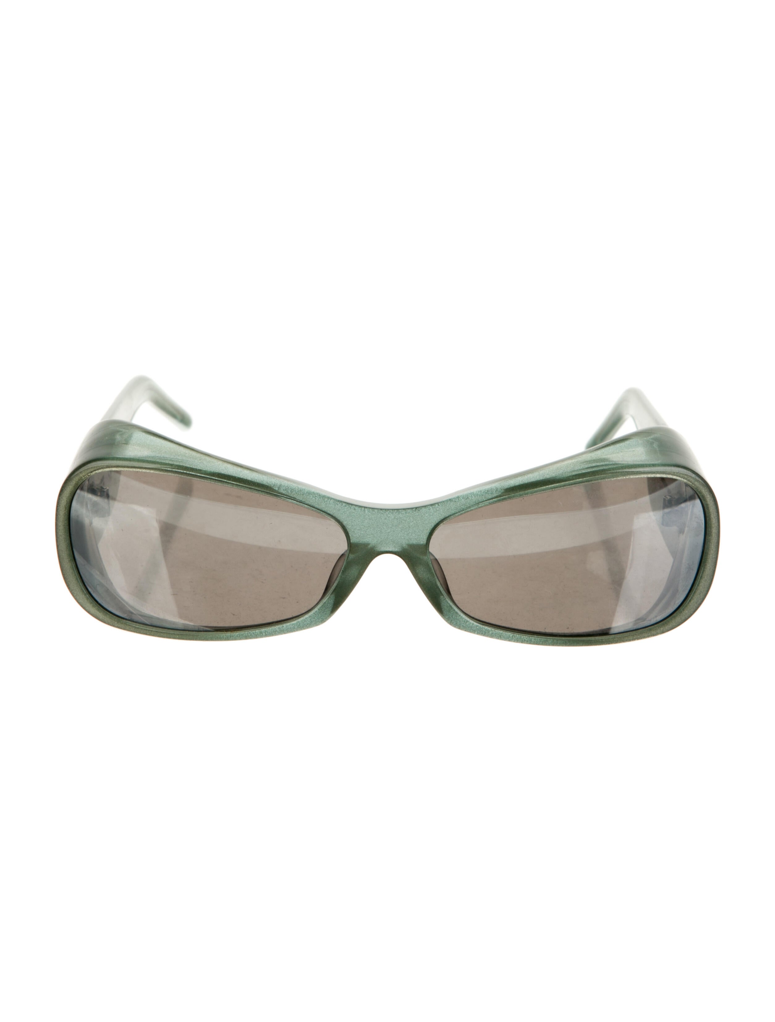 Kiko Kostadinov 2021 Clarissa Sunglasses - Green Sunglasses