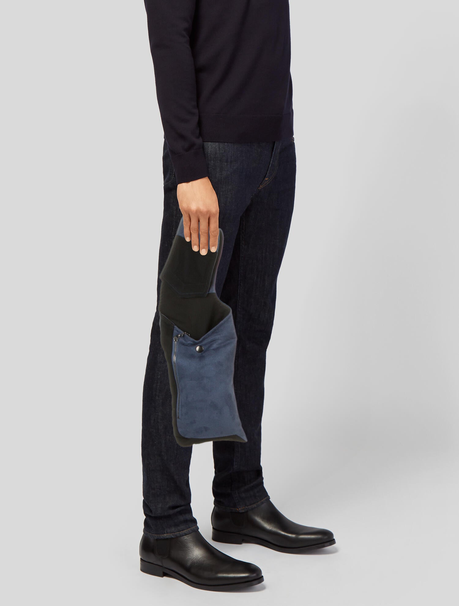 Kiko Kostadinov Mini Bindra Bag Blue Waist Bags, Bags WKOGV20264