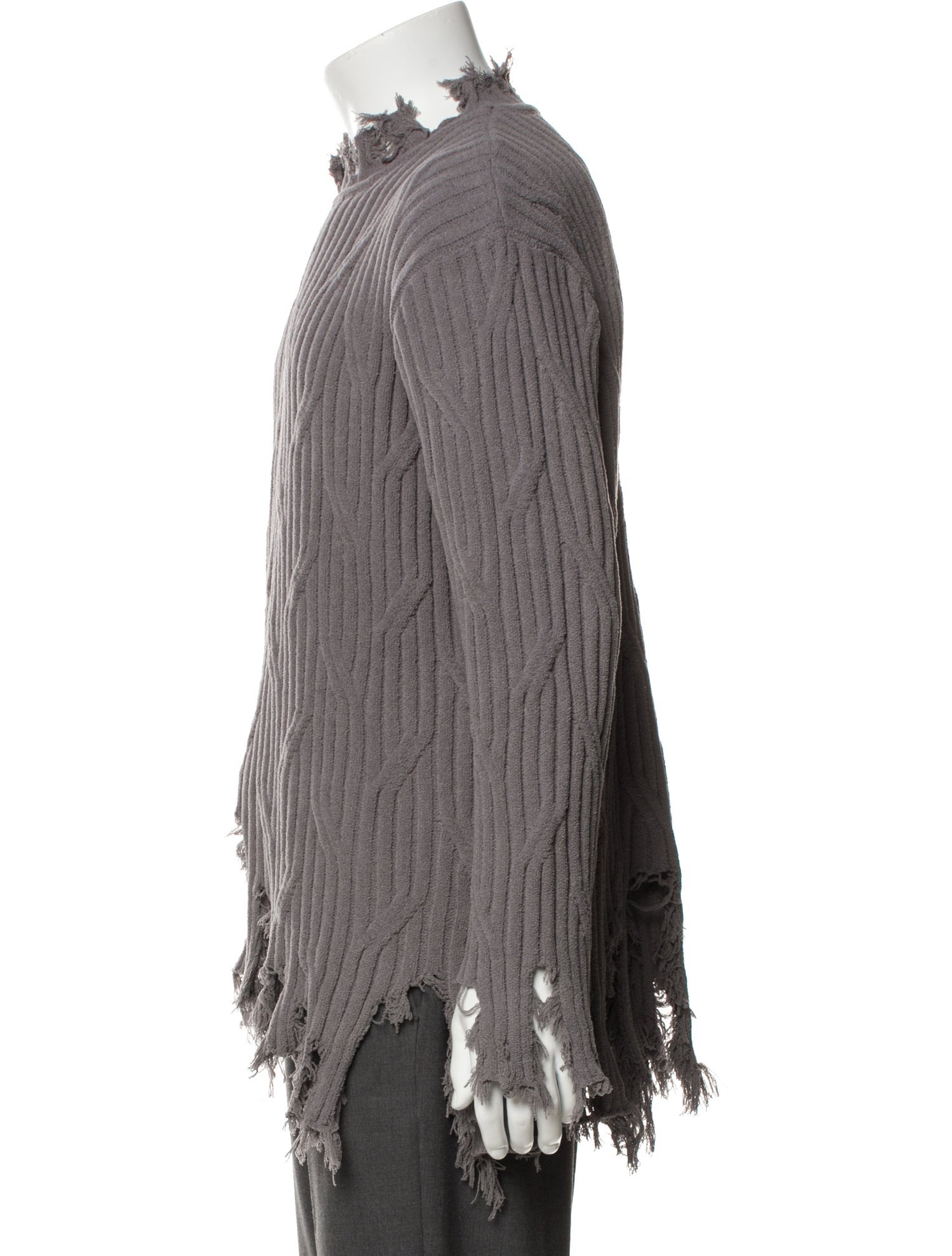 Kiko Kostadinov Cedid Sweater - Grey Sweaters, Clothing