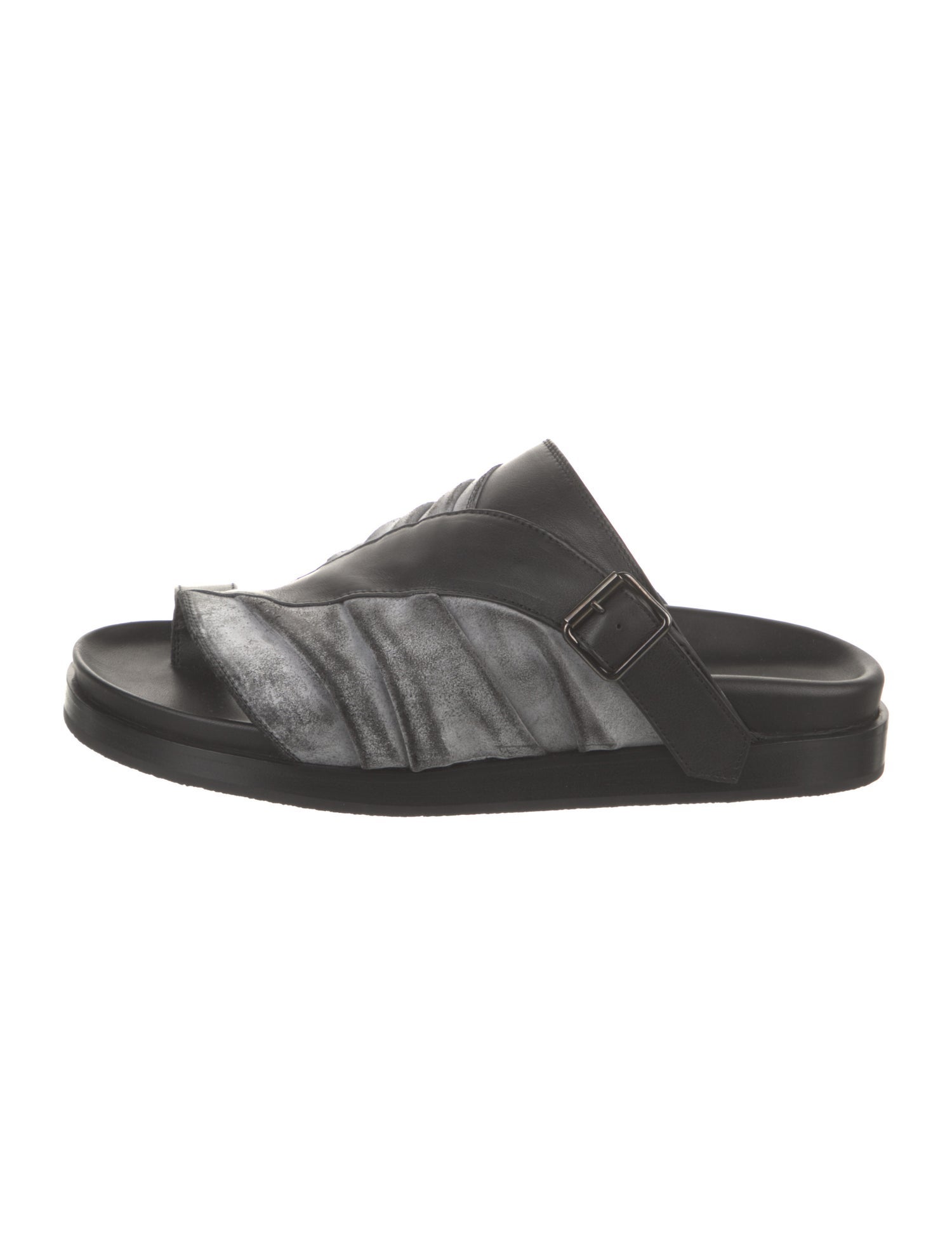 Kiko Kostadinov 2022 Valakas Slides - Black Sandals, Shoes
