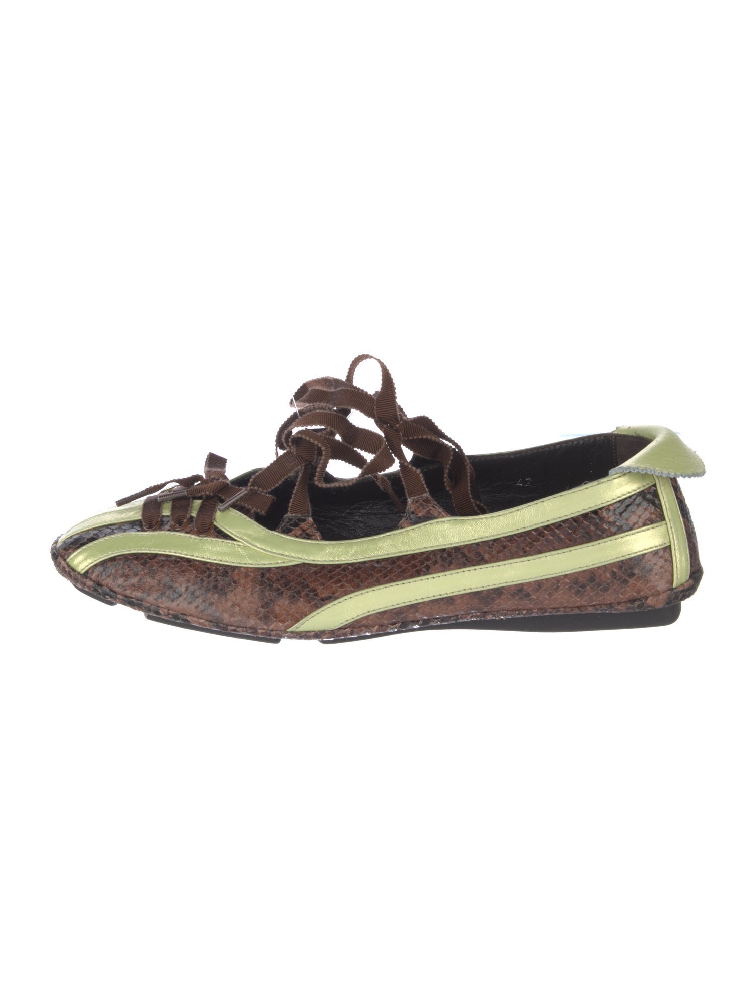 Kiko Kostadinov Lella Hybrid Leather Oxfords