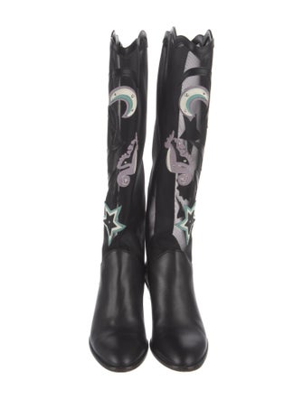 Kiko Kostadinov Mesh Printed Rain Boots