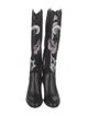 Kiko Kostadinov Mesh Printed Rain Boots
