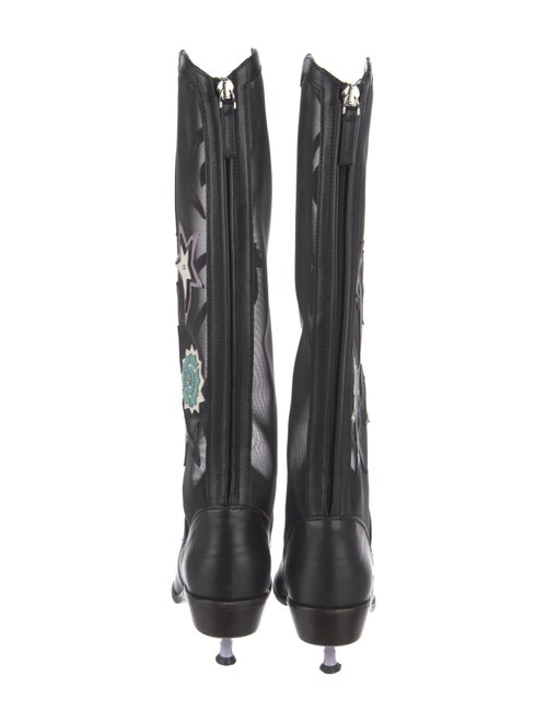 Kiko Kostadinov Mesh Printed Rain Boots