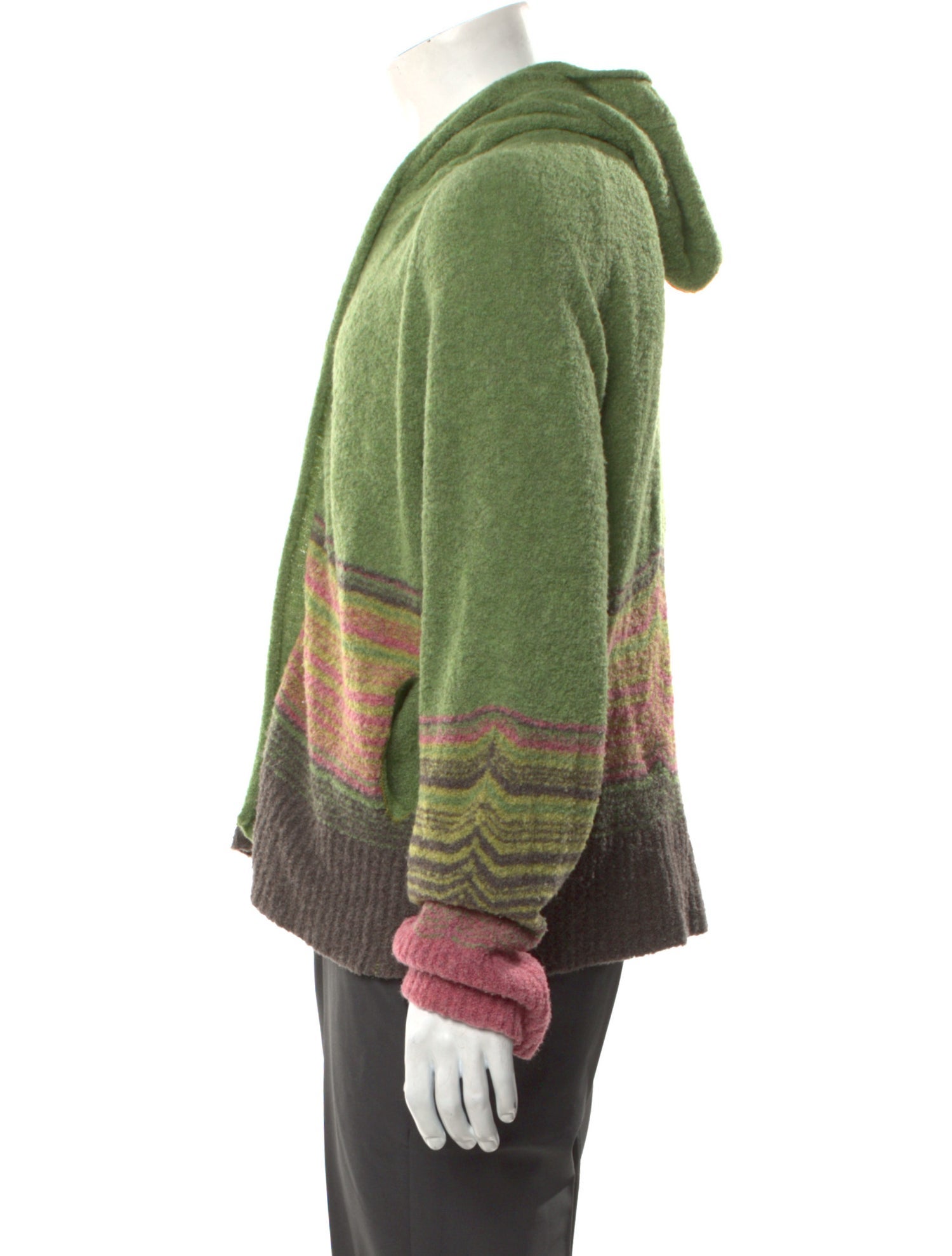 Kiko Kostadinov 2022 Ketra Hoodie 'Matcha Pink' Cardigan