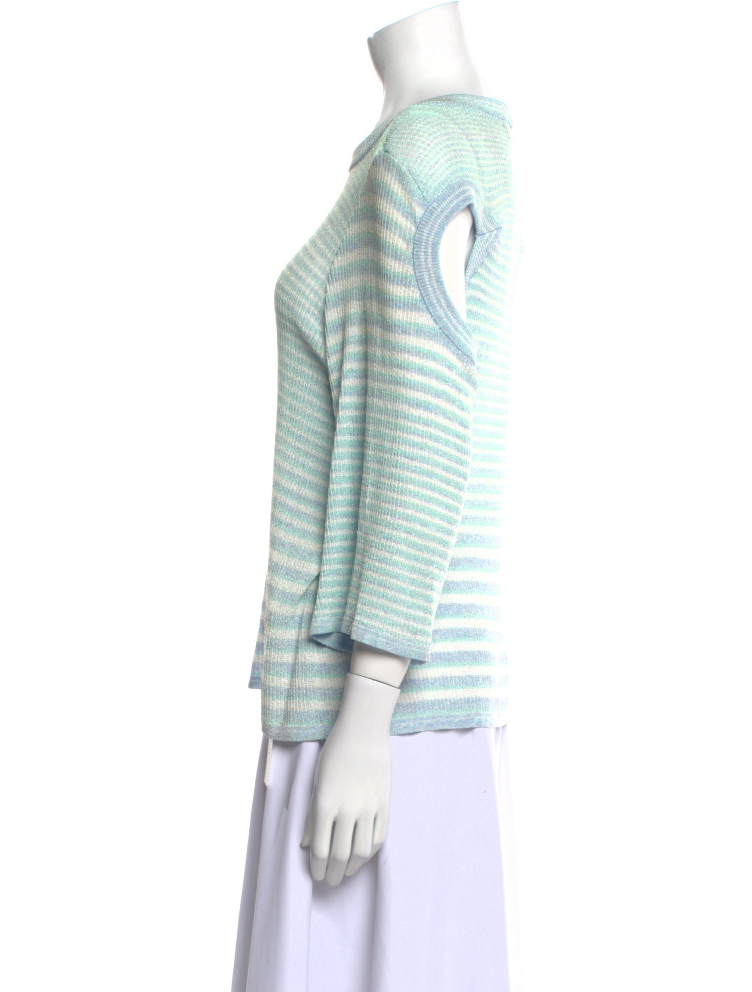 Kiko Kostadinov Virgin Wool Striped Sweater