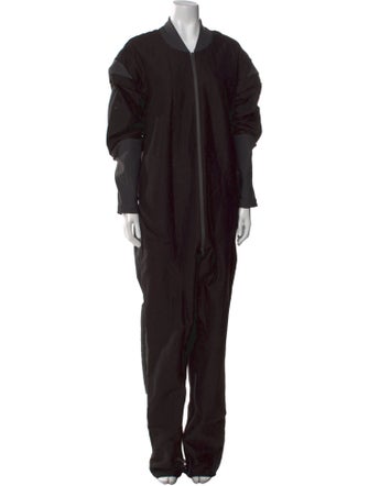 Kiko Kostadinov Virgin Wool V-Neck Jumpsuit