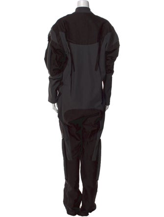 Kiko Kostadinov Virgin Wool V-Neck Jumpsuit